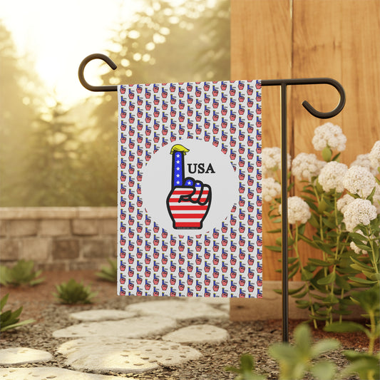 USA-1 Themed Style 2 Flag Garden Banner, Patriotic Yard Decor, Fourth of July Decoration, Outdoor Flag, American Theme Banner