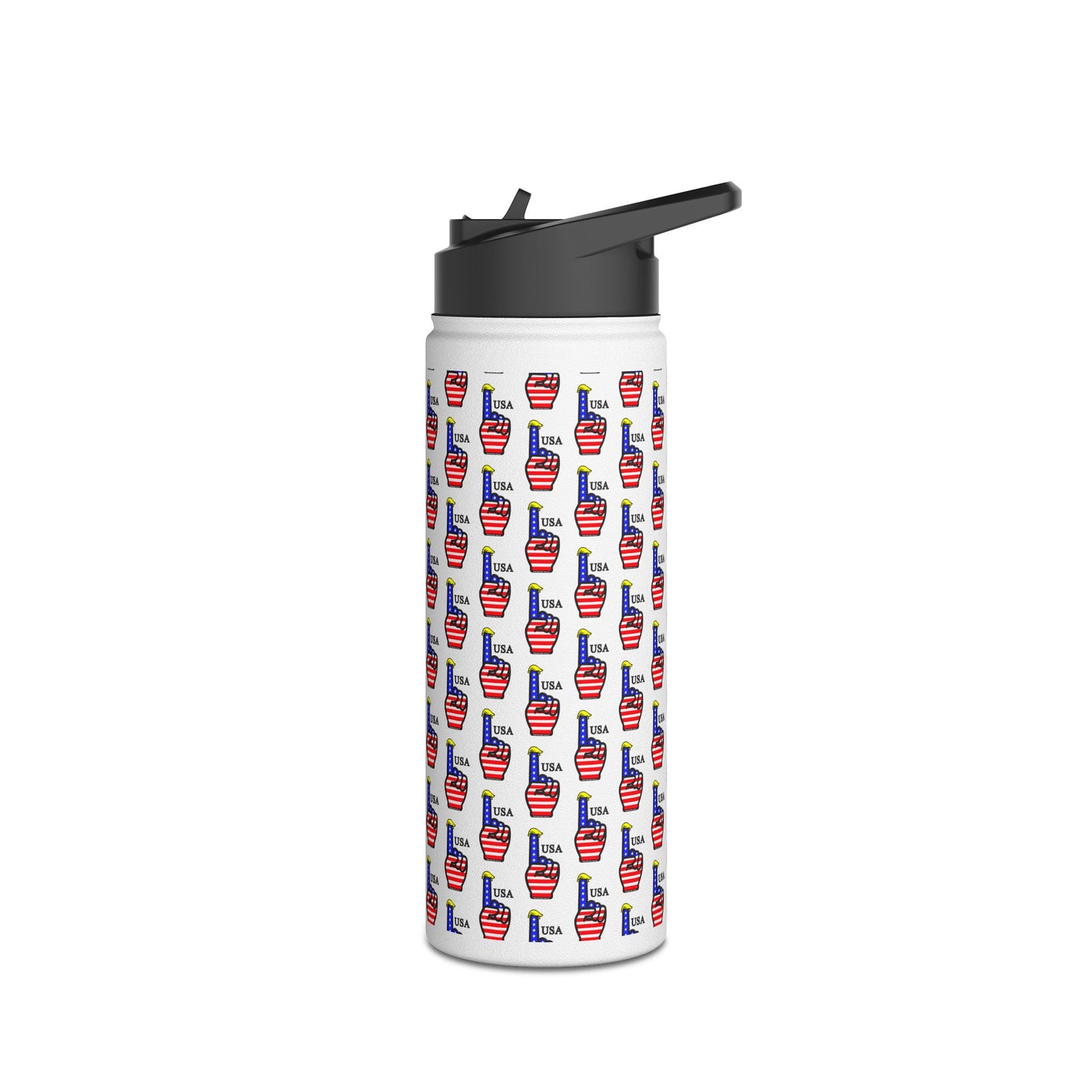 USA-1 Themed Stainless Steel Water Bottle | USA Spirit, Eco-Friendly Drinkware, Outdoor Gear, Gifts for Travelers, Sports Events, Festivals