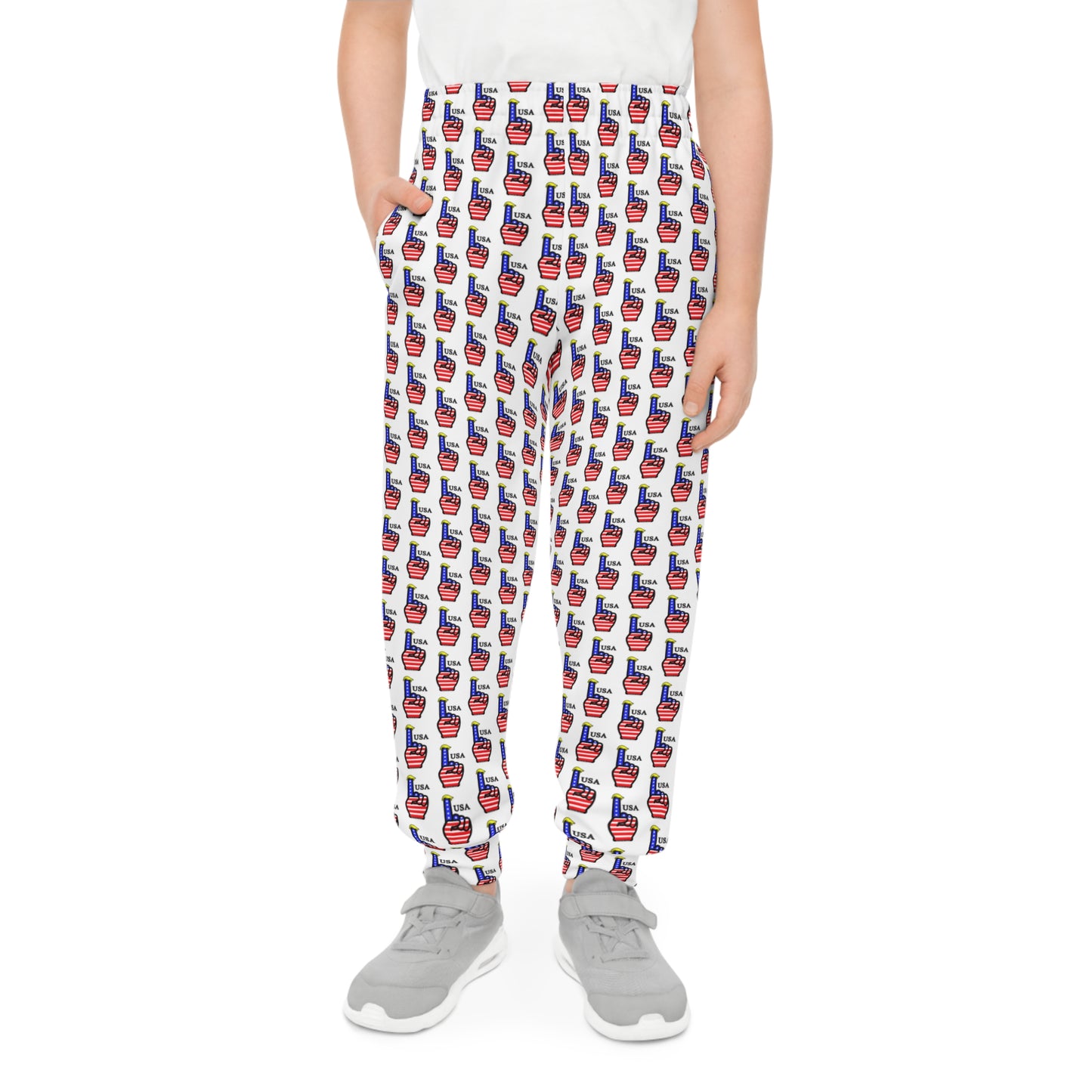 USA-1 Themed Youth Joggers (AOP)