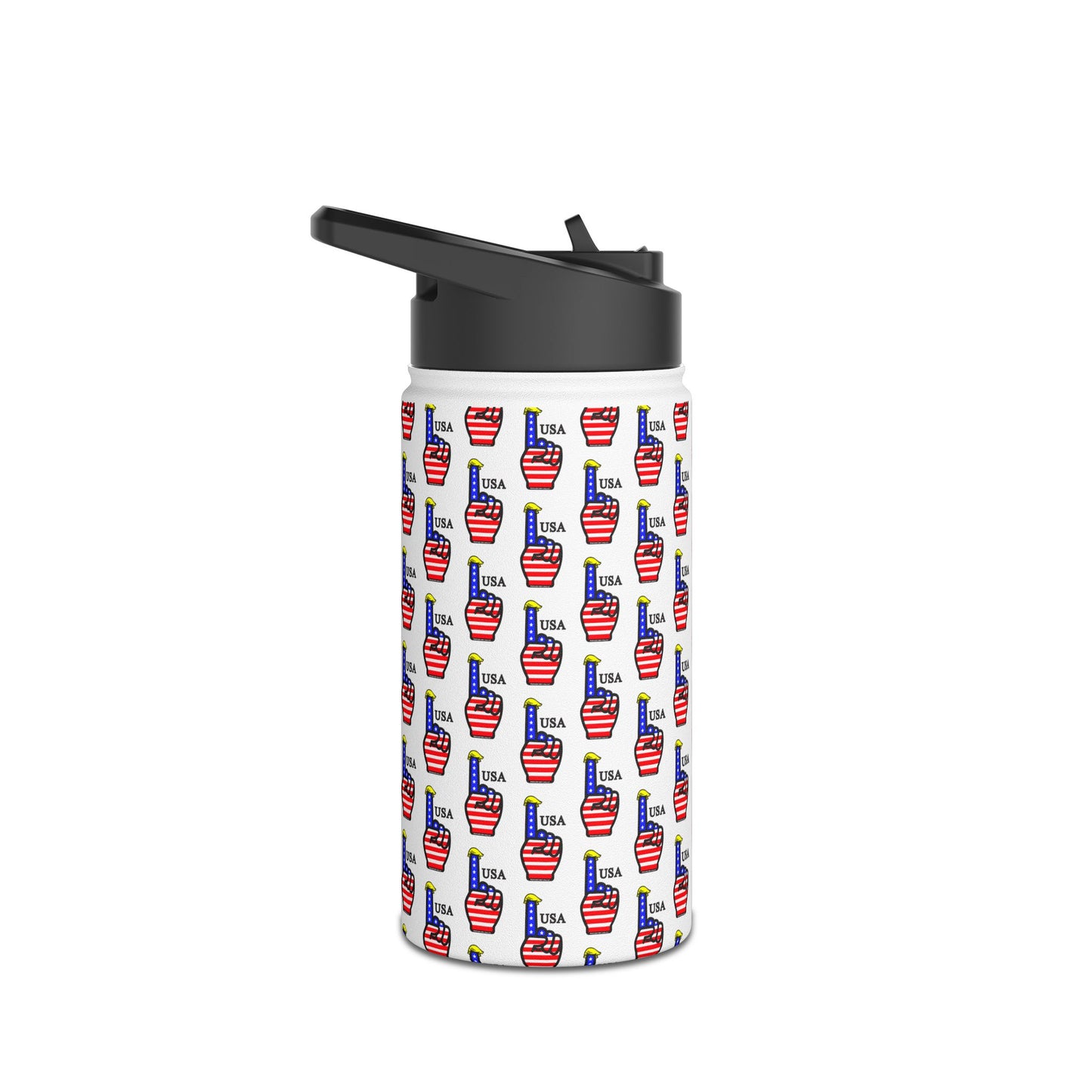 USA-1 Themed Stainless Steel Water Bottle | USA Spirit, Eco-Friendly Drinkware, Outdoor Gear, Gifts for Travelers, Sports Events, Festivals