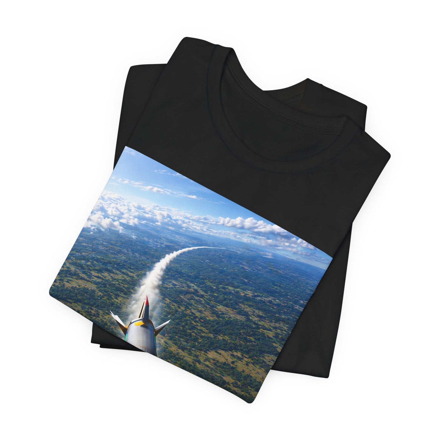 Comin At You on Classic Black T - Front Side Print