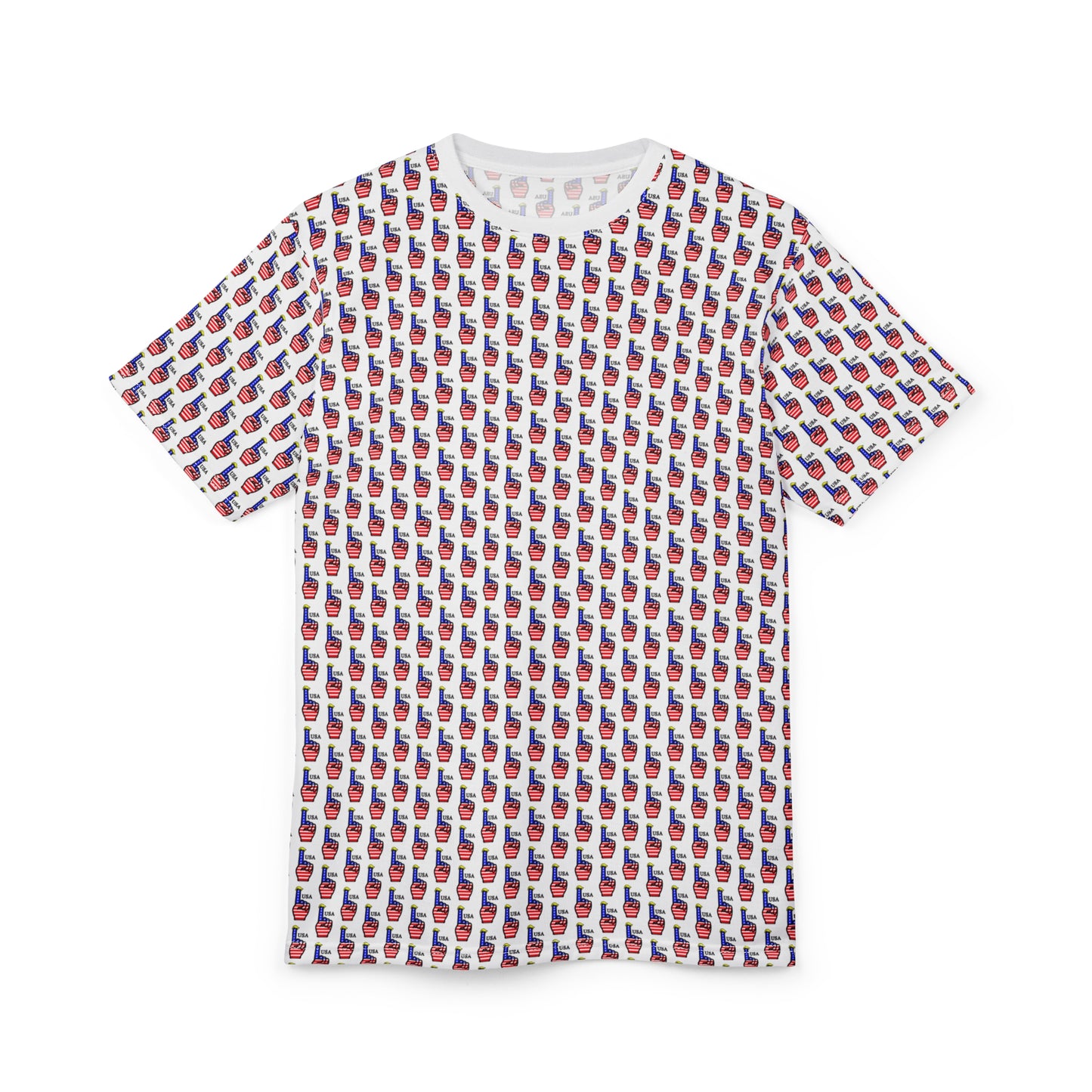 USA-1 Themed Patterned Tee for Him, Fun Graphic Shirt for Everyday Wear, Perfect Gift for Friends, Summer Festivals, Casual Outfits, Unique [...]