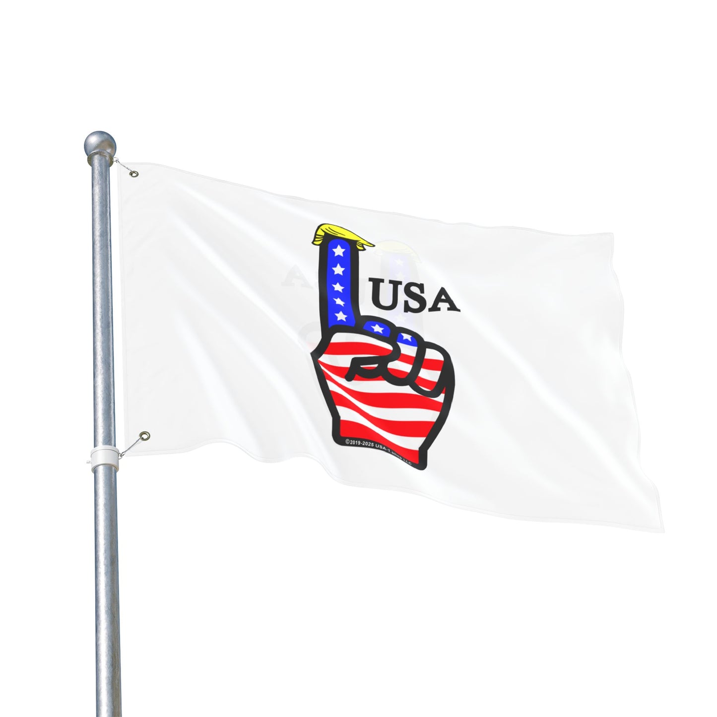 USA-1 Themed Style 1 Double-Sided Flag for Celebrations, Patriotic Decor, Sports Events, Home Garden, Outdoor Activities