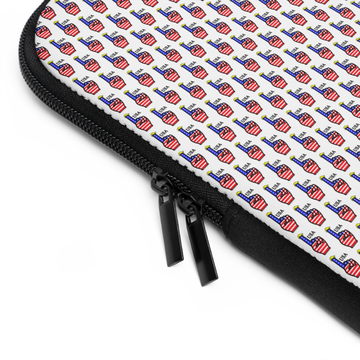 USA-1 Themed Style 2 Laptop Sleeve - Perfect for Students, Professionals, and Holidays like Independence Day, 4th of July, USA Pride