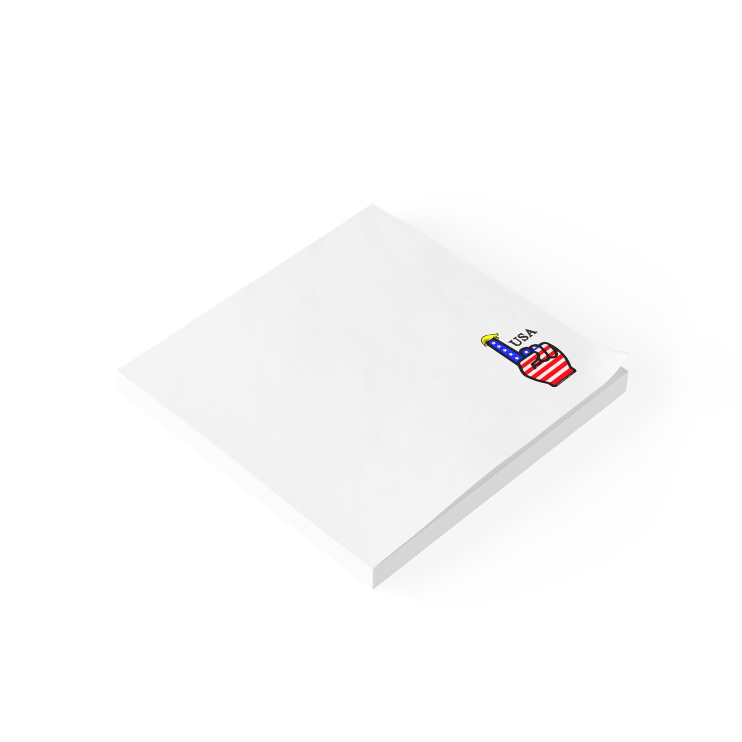 USA-1 Themed Post-it® Note Pads, Fun Desk Accessories, Cute Stationery Gifts, Reminder Notes, Flag Theme Pads