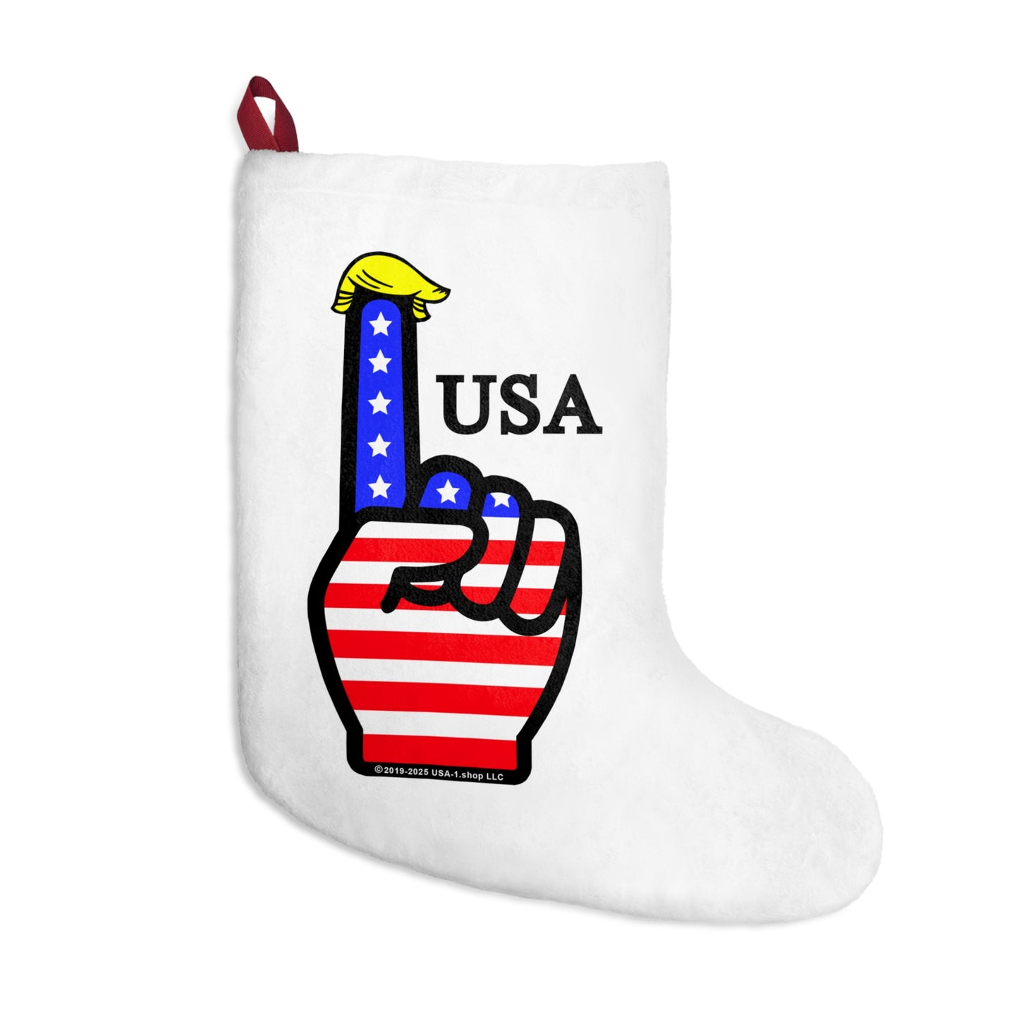 USA-1 Themed Christmas Stockings, Patriotic Decor, Holiday Essentials, Gifts for Kids, Fun Stockings for Christmas