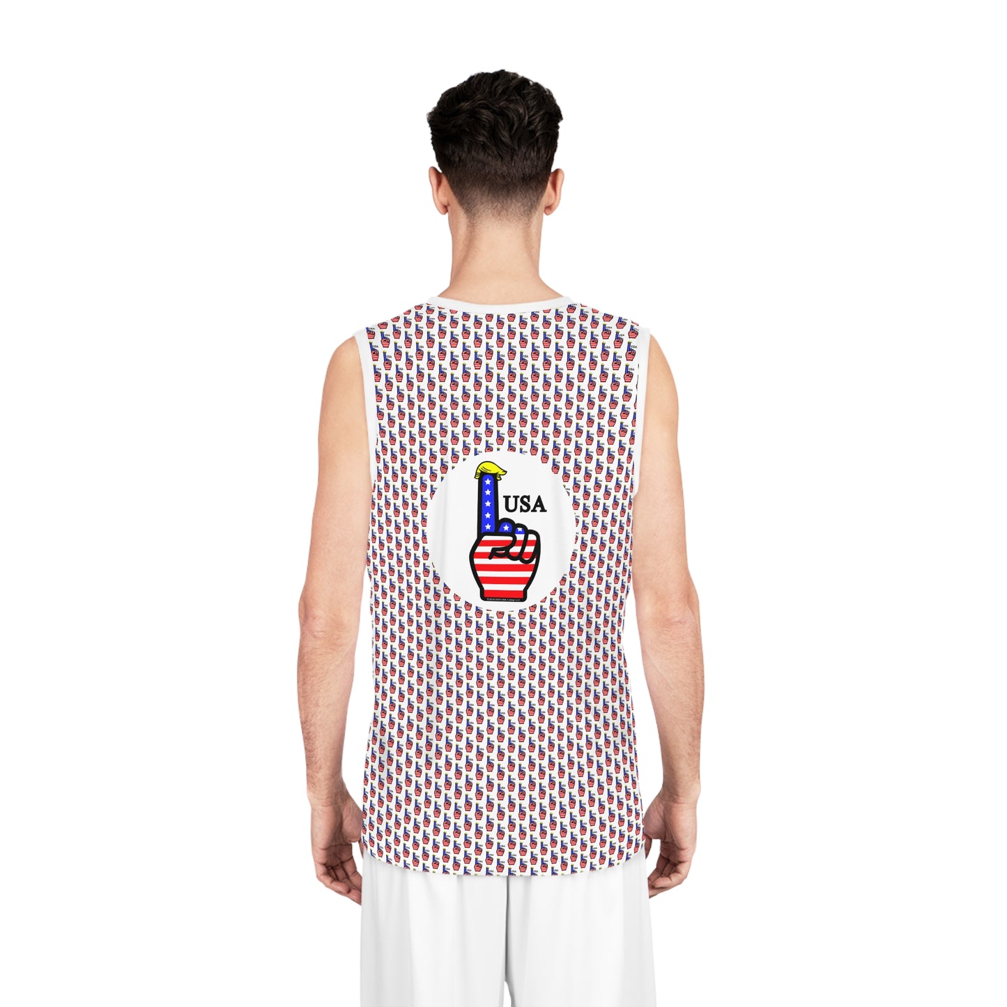 USA-1 Themed Basketball Jersey, USA Sports Tank, Independence Day Gift, Team Spirit Wear, Summer Sports Apparel