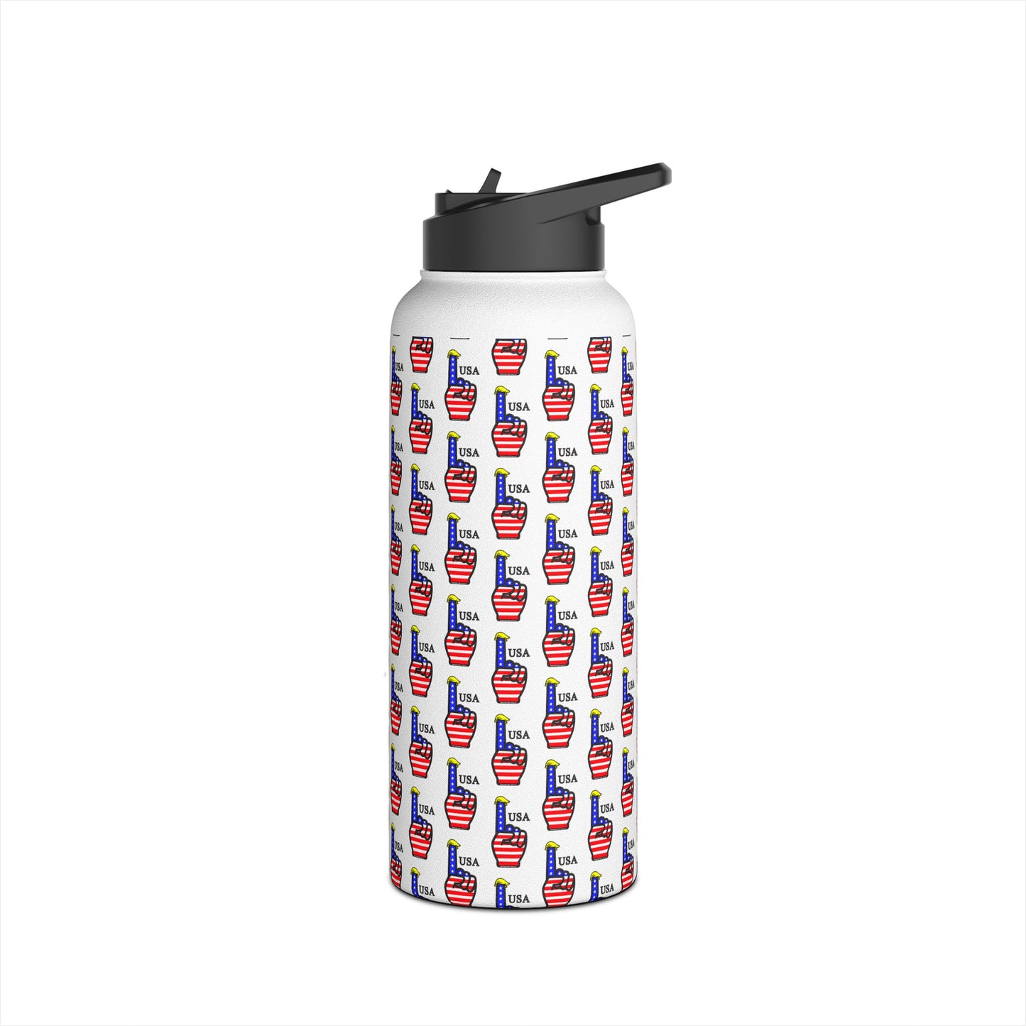 USA-1 Themed Stainless Steel Water Bottle | USA Spirit, Eco-Friendly Drinkware, Outdoor Gear, Gifts for Travelers, Sports Events, Festivals