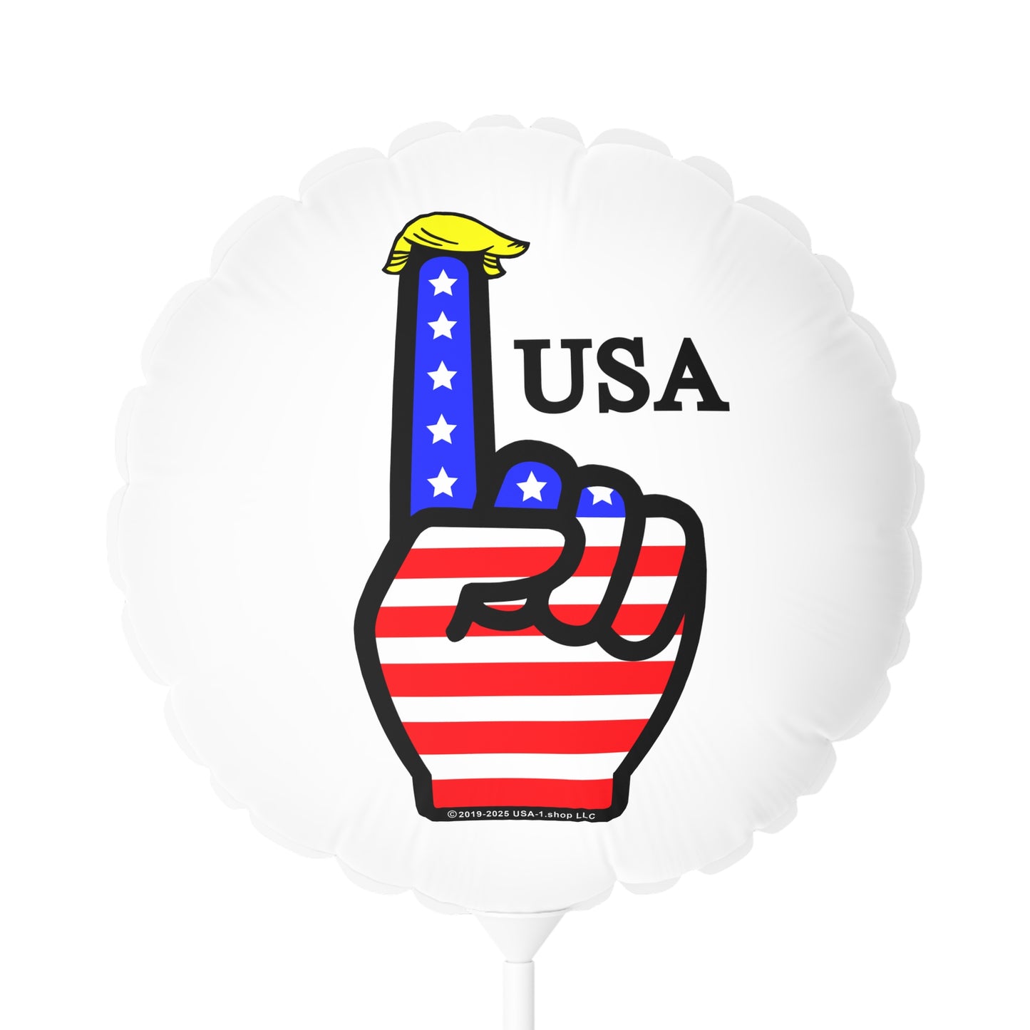 USA-1 Themed Style 1 Balloons, 4th of July Decor, USA Celebration Balloons, Event Party Supplies, Independence Day Decorations