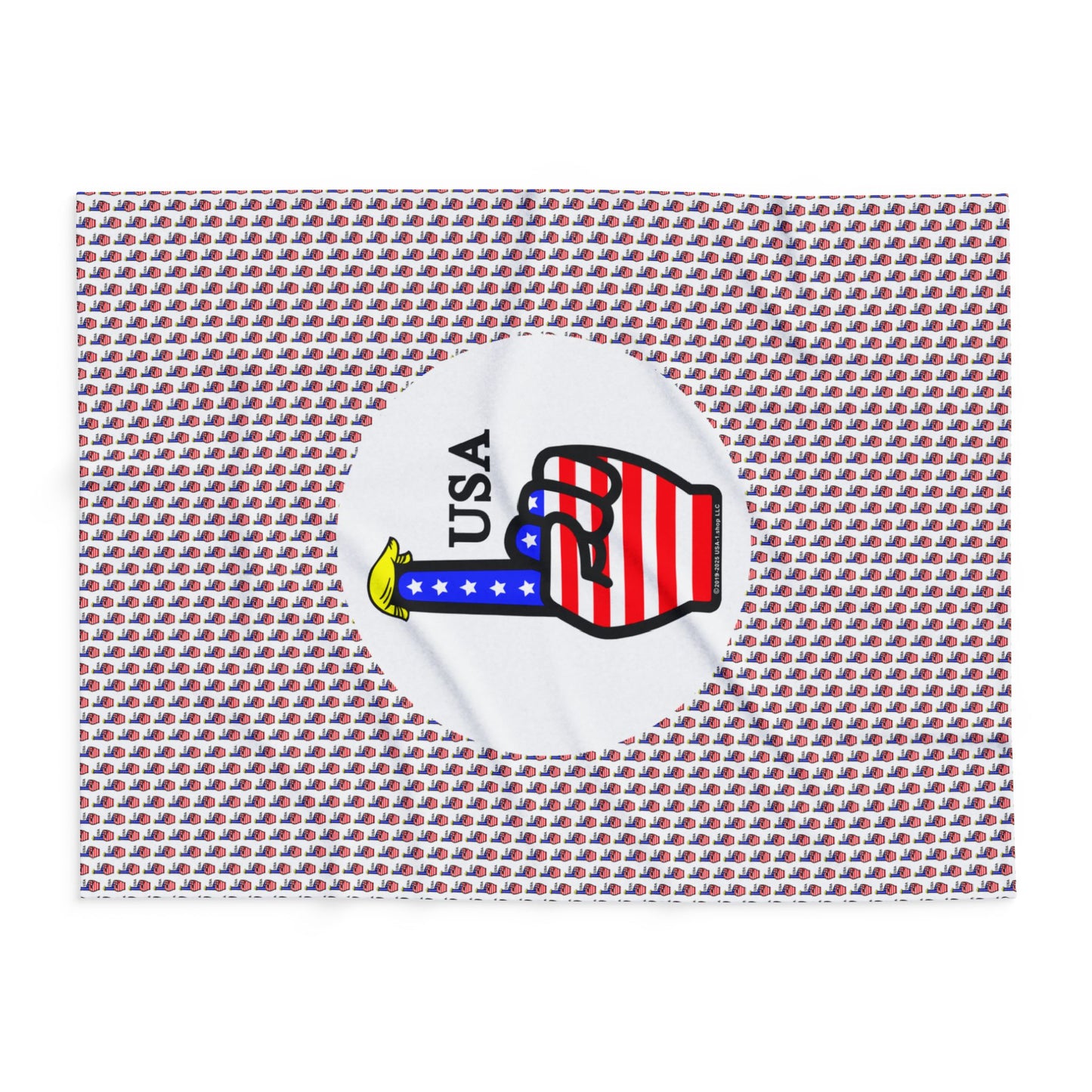 USA-1 Themed Style 2 Arctic Fleece Blanket