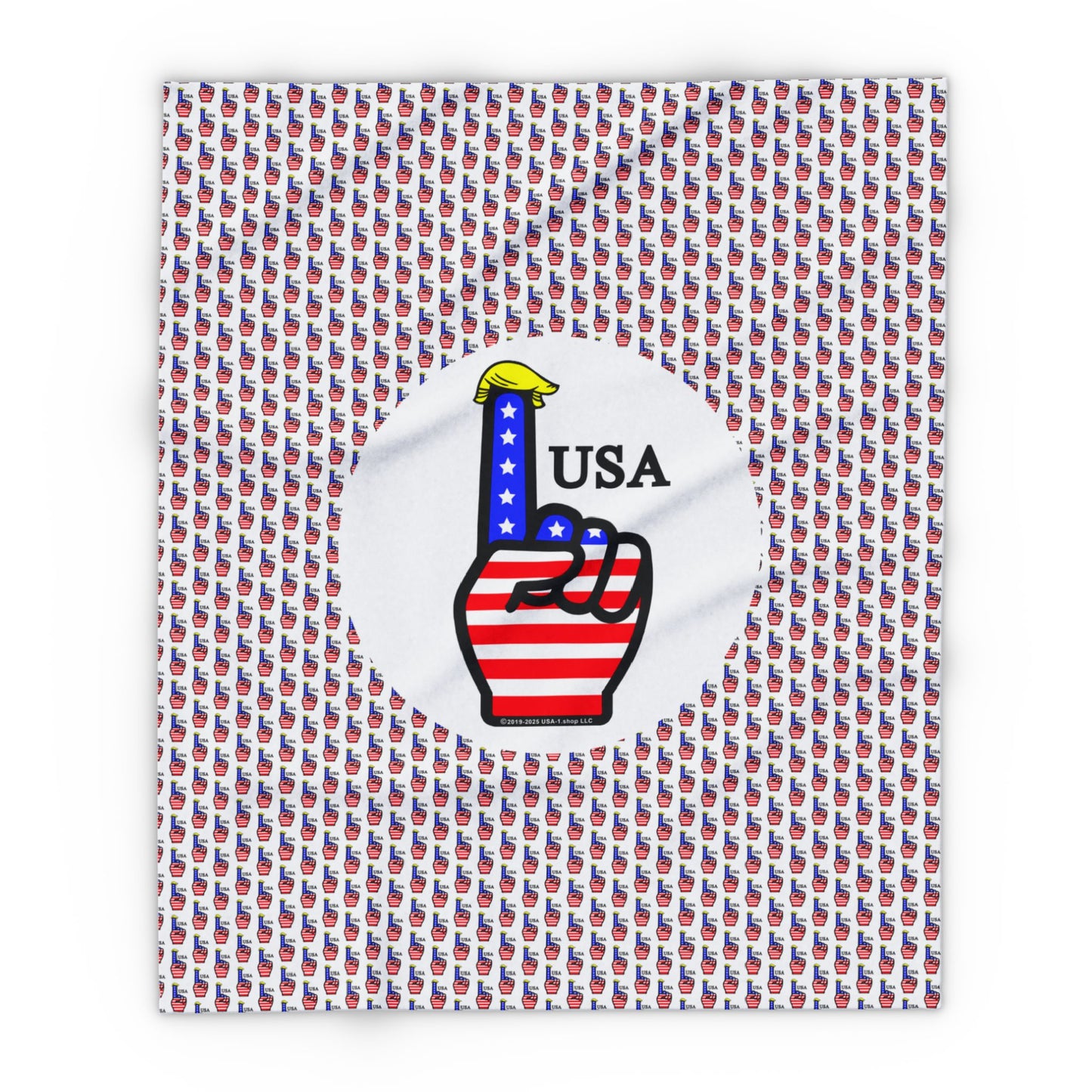 USA-1 Themed Style 2 Arctic Fleece Blanket
