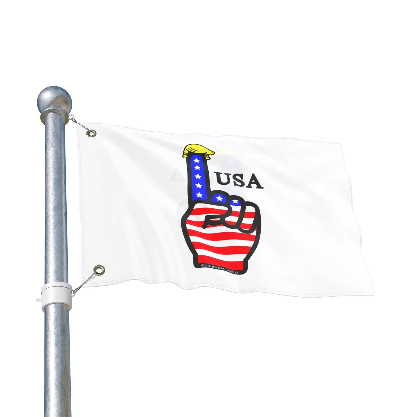 USA-1 Themed Style 1 Double-Sided Flag for Celebrations, Patriotic Decor, Sports Events, Home Garden, Outdoor Activities