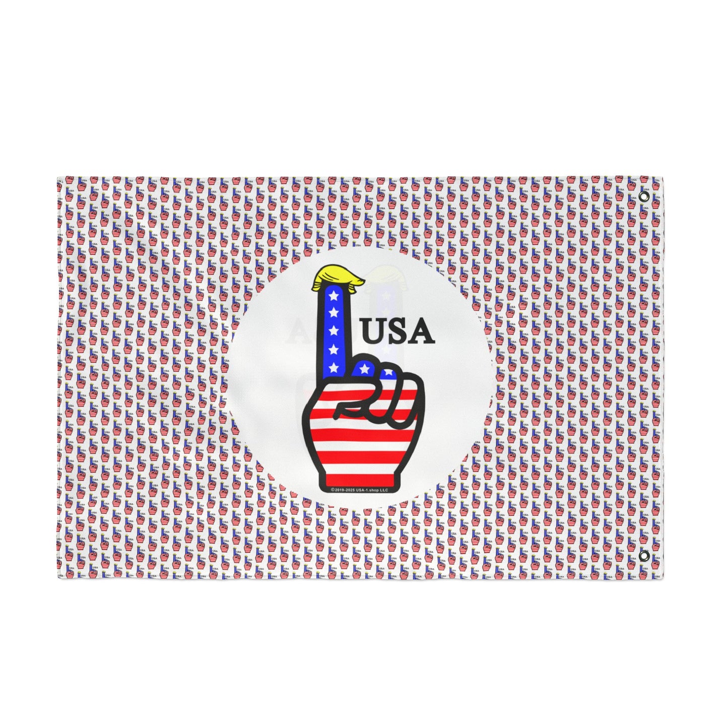 USA-1 Themed Style 2 Double-Sided Flag for Celebrations, Patriotic Decor, Sports Events, Home Garden, Outdoor Activities