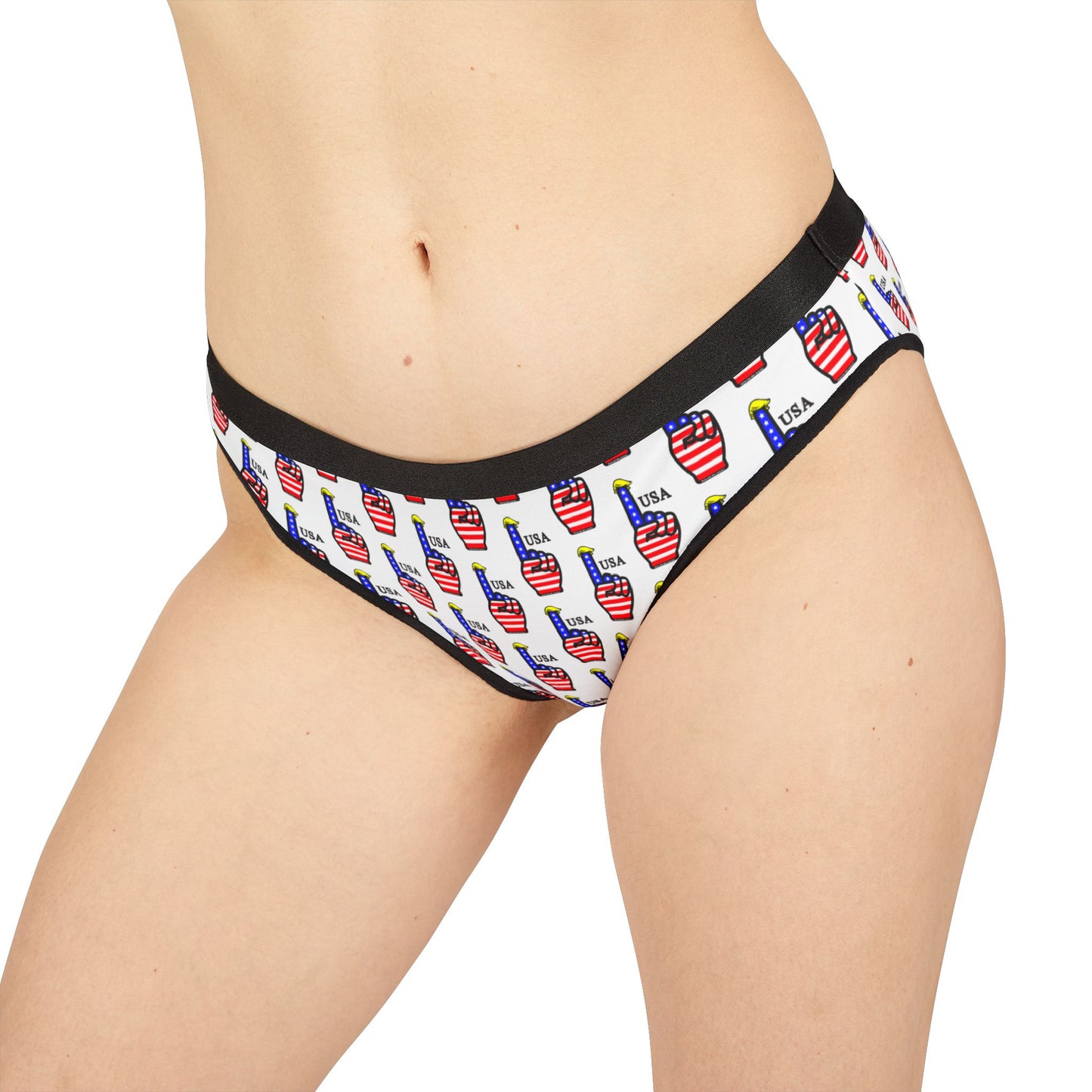 USA-1 Themed Cheerful Women's Underwear (AOP) - Fun Prints for Everyday Comfort, Lingerie Gift, Festival Wear, Weekend Vibes, Casual Essentials