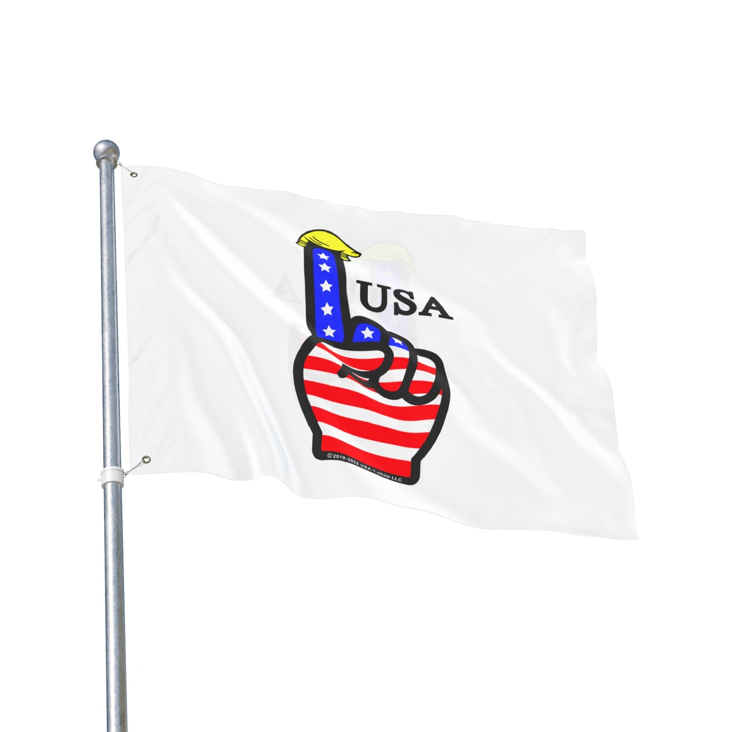 USA-1 Themed Style 1 Double-Sided Flag for Celebrations, Patriotic Decor, Sports Events, Home Garden, Outdoor Activities