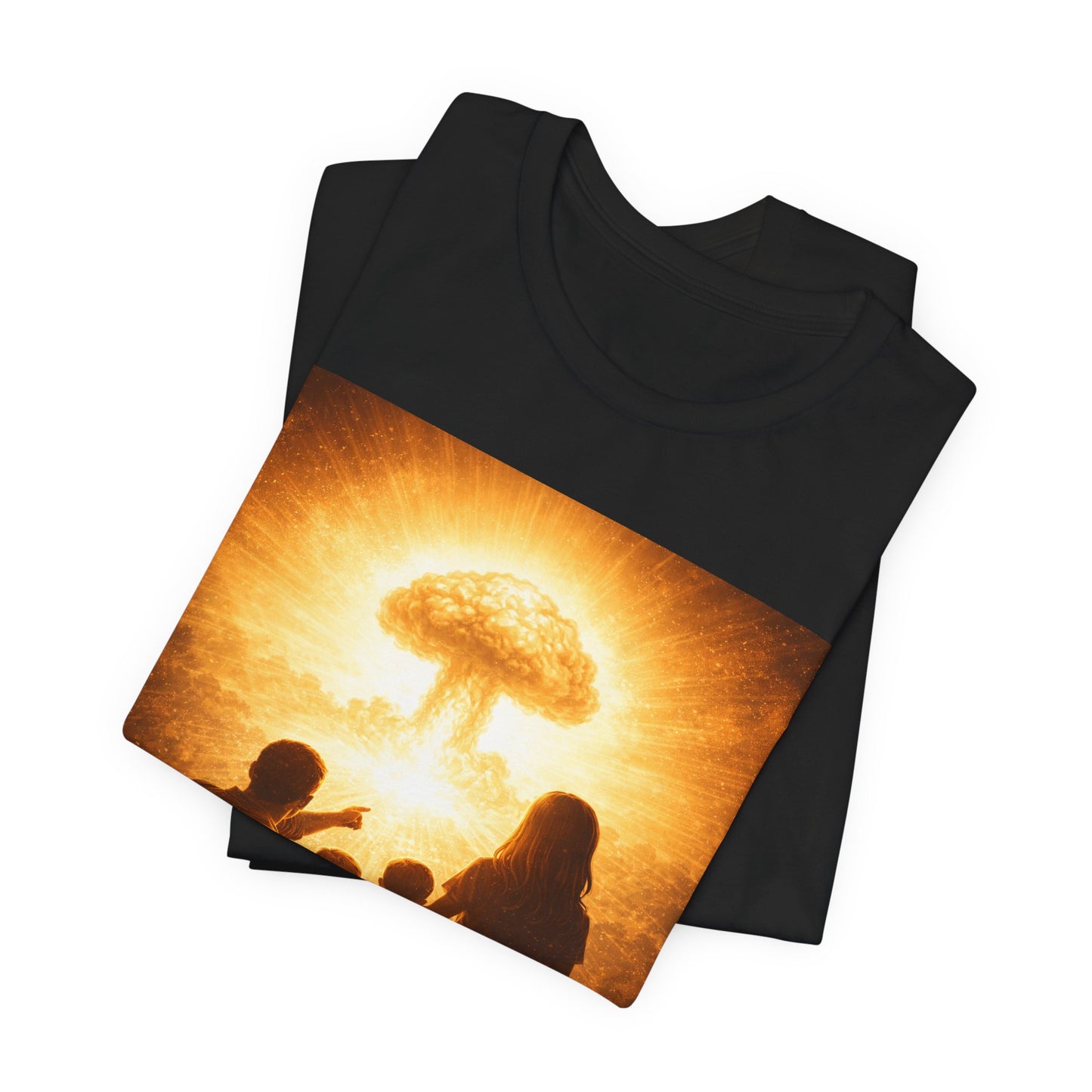 The Light on Classic Black T