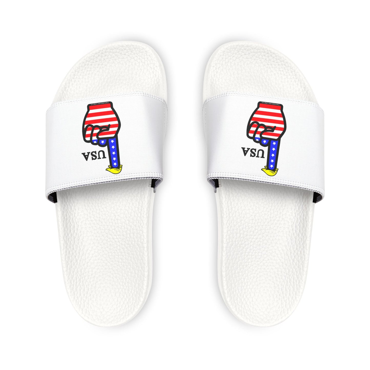 USA-1 Themed Style 1  Sandals for Her - Summer Slip-Ons for BBQs, Pool Parties, Beach Days, Gifts for Him (Copy)