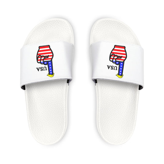 USA-1 Themed Style 1  Sandals for Her - Summer Slip-Ons for BBQs, Pool Parties, Beach Days, Gifts for Him (Copy)