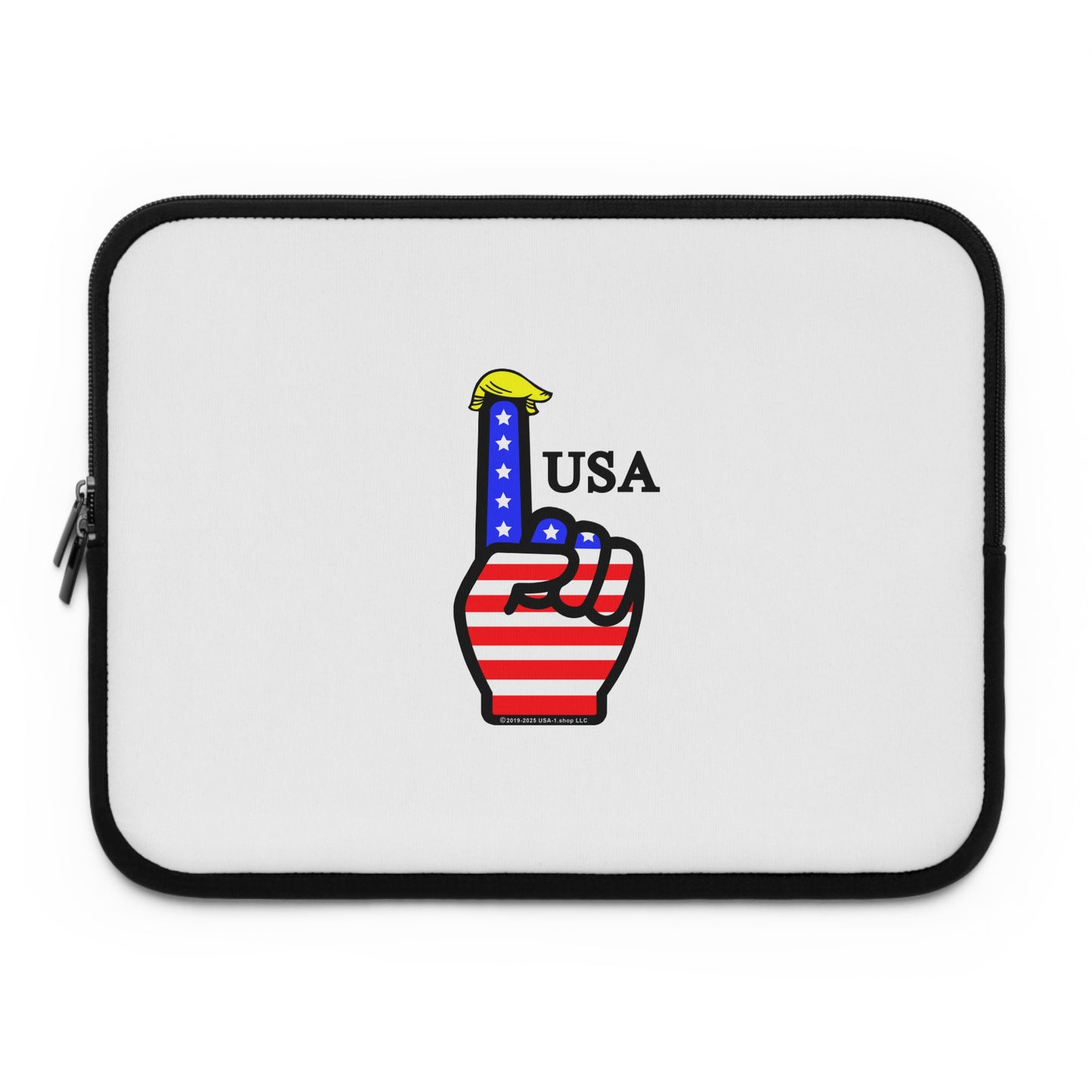 USA-1 Themed Style 1 Laptop Sleeve - Perfect for Students, Professionals, and Holidays like Independence Day, 4th of July, USA Pride