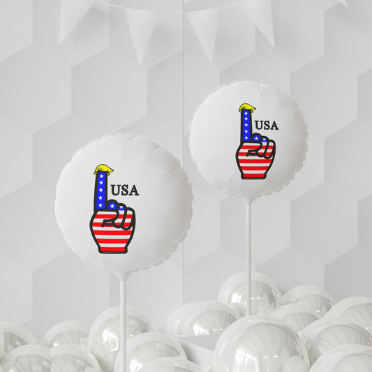 USA-1 Themed Style 1 Balloons, 4th of July Decor, USA Celebration Balloons, Event Party Supplies, Independence Day Decorations
