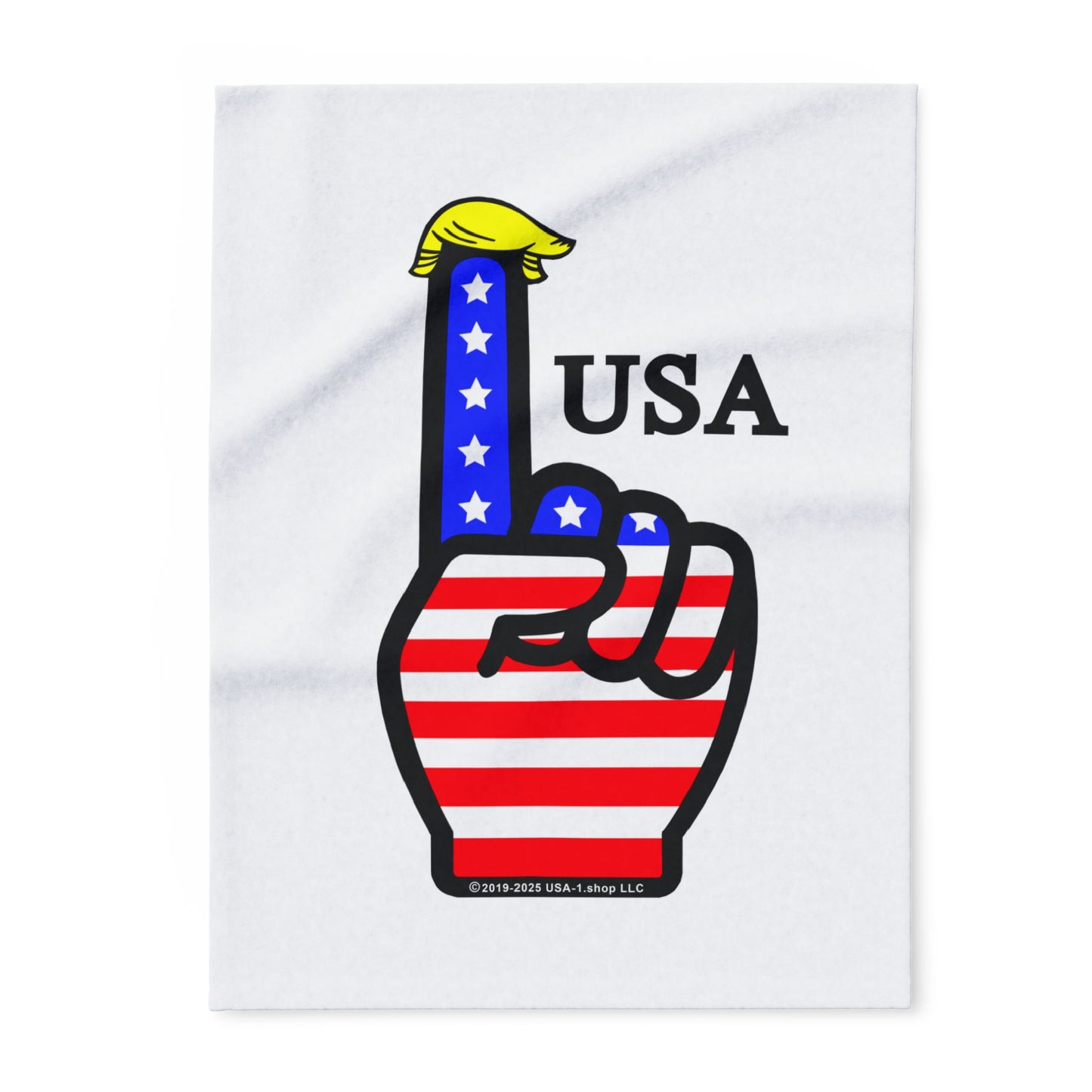 USA-1 Themed Style 1 Arctic Fleece Blanket