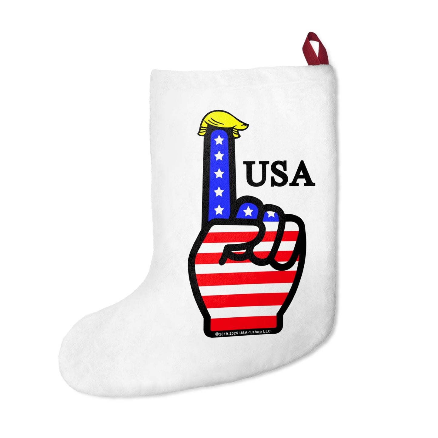USA-1 Themed Christmas Stockings, Patriotic Decor, Holiday Essentials, Gifts for Kids, Fun Stockings for Christmas