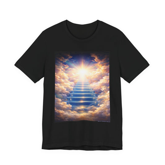 Welcome on Classic Black T - Front Side Print
