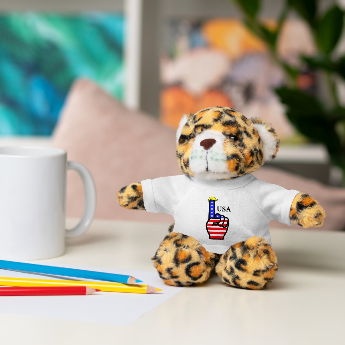 USA-1 Themed Stuffed Animals with Tee