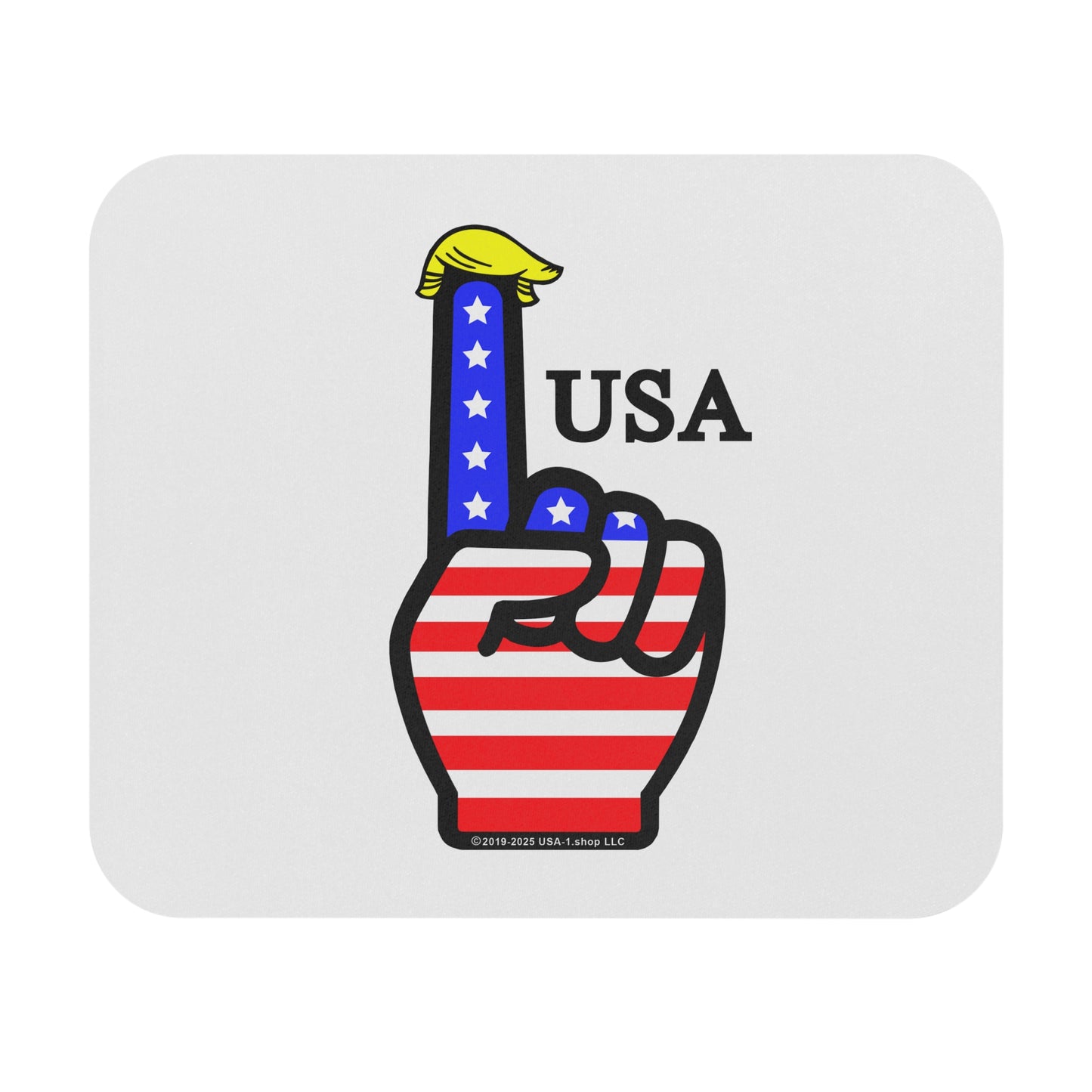 USA-1 Themed Style 1 Mouse Pad (Rectangle)