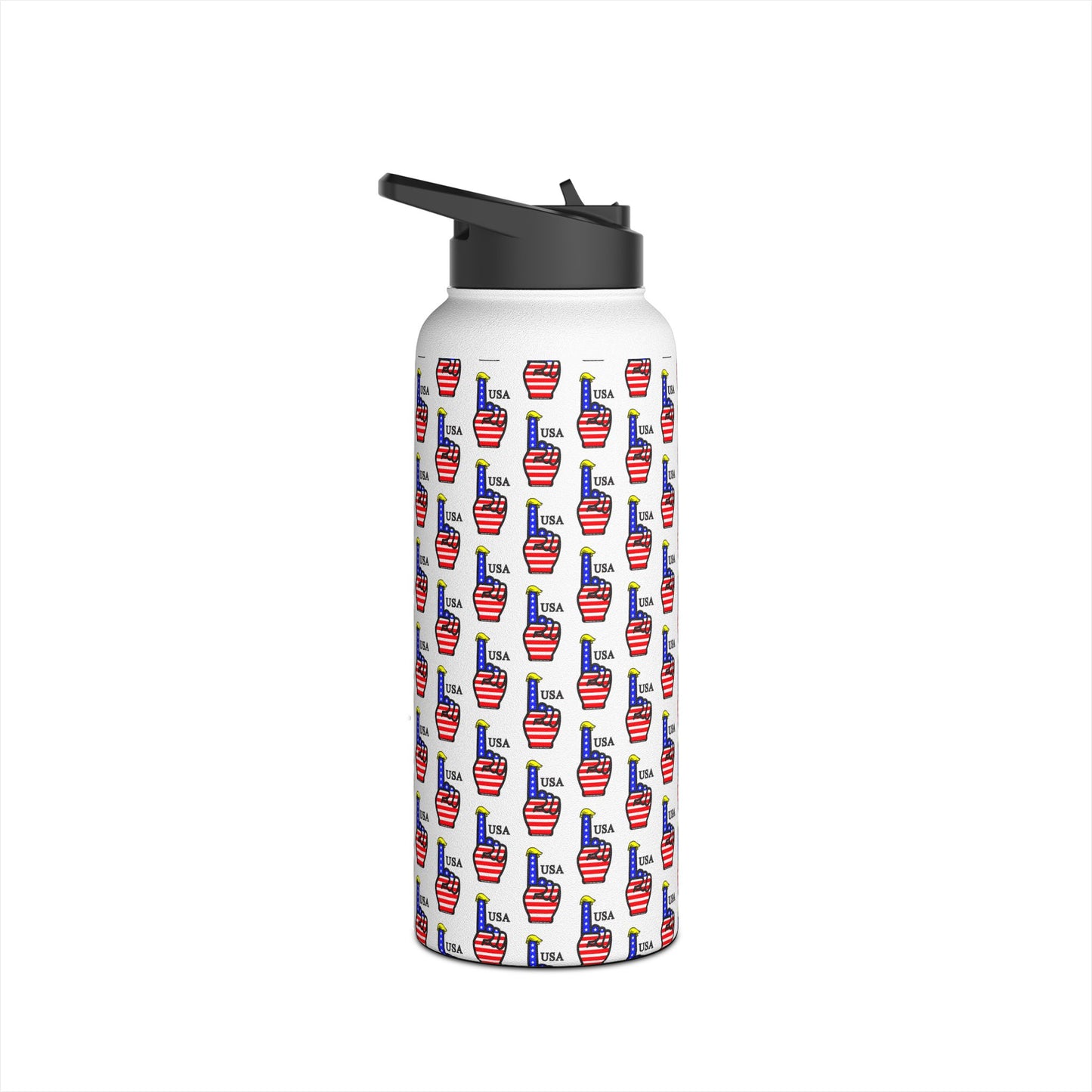 USA-1 Themed Stainless Steel Water Bottle | USA Spirit, Eco-Friendly Drinkware, Outdoor Gear, Gifts for Travelers, Sports Events, Festivals