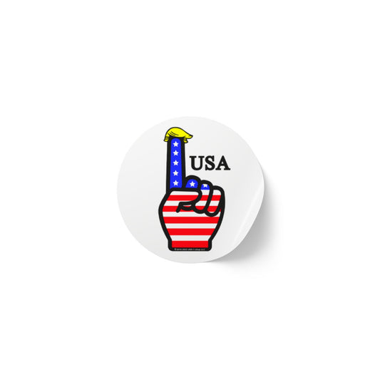 USA-1 Theme Stickers for Celebrations, Party Favors, Vintage Retro 4th of July Decorations, Election Campaign Supplies, Fun Gift Tags