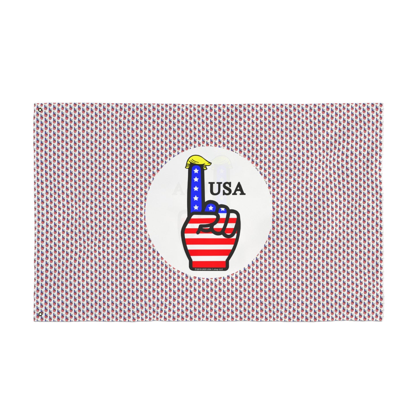 USA-1 Themed Style 2 Double-Sided Flag for Celebrations, Patriotic Decor, Sports Events, Home Garden, Outdoor Activities