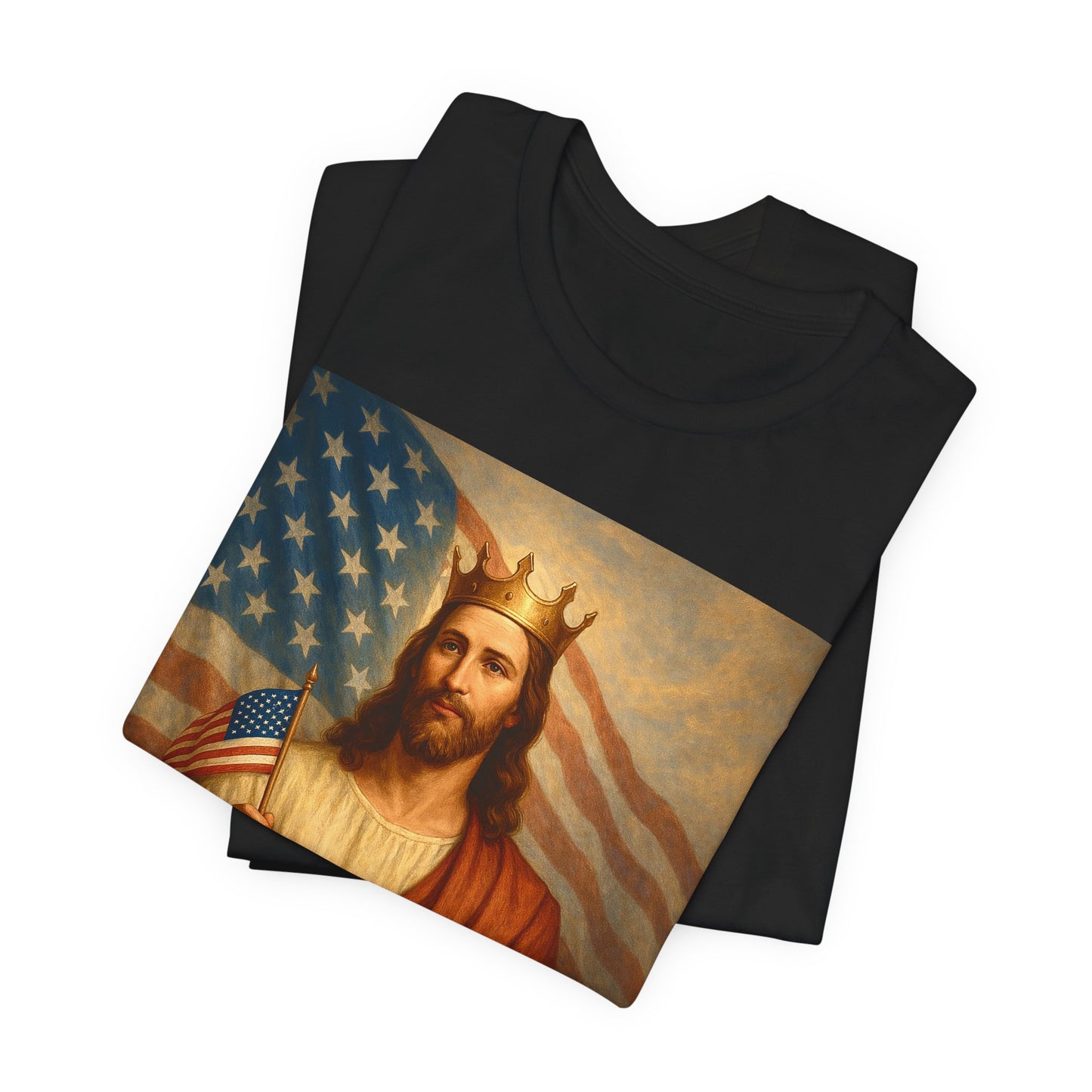 God & Country on Classic Black T