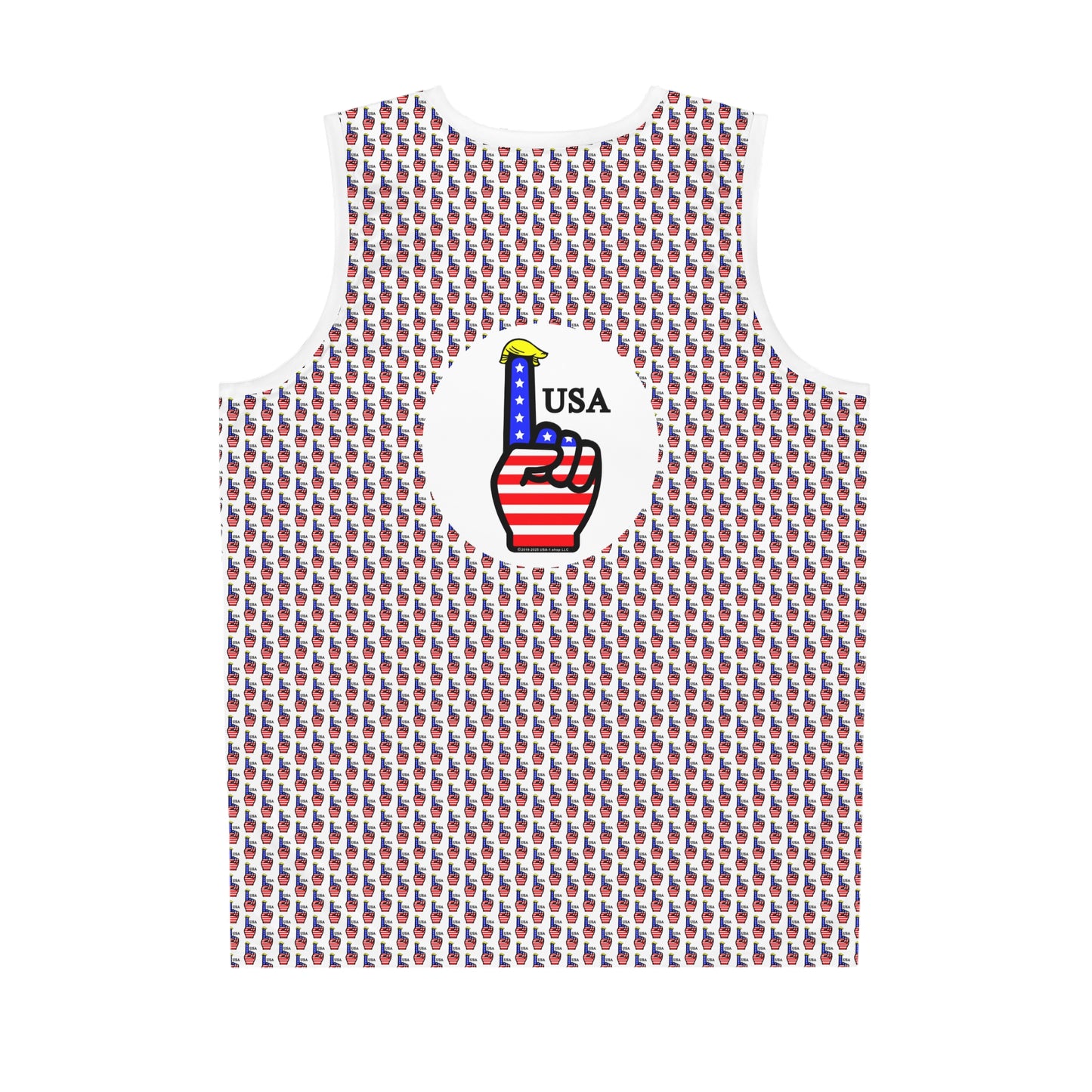 USA-1 Themed Basketball Jersey, USA Sports Tank, Independence Day Gift, Team Spirit Wear, Summer Sports Apparel