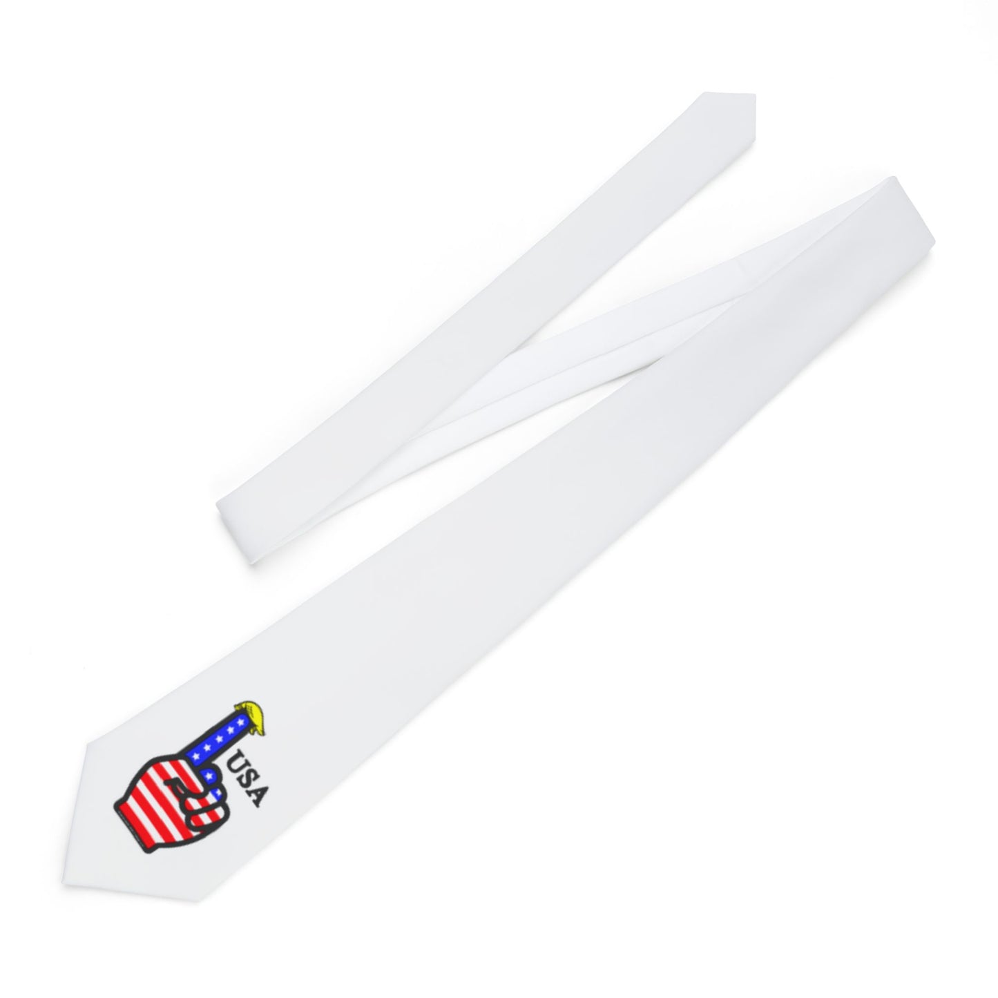 USA-1 Themed Style 1 Necktie, Fashion Accessory for Men, Gift for Holidays, Formal Wear, Business Attire, Wedding Tie, Unique Design